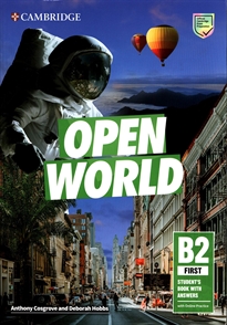 Books Frontpage Open World First. Student's Book with Answers with Online Practice