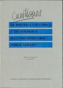 Books Frontpage Cuestiones de política científica y tecnológica