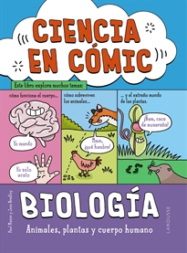 Books Frontpage Ciencia en cómic. Biología