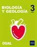Front pageInicia Biología y Geología Serie Nácar 3.º ESO. Libro del alumno