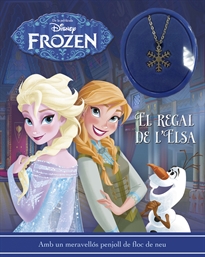 Books Frontpage Frozen. Llibre amb penjoll. El regal de l'Elsa