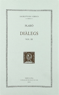 Books Frontpage Diàlegs, vol. III: Ió. Hípias Menor. Hípias Major. Eutidem