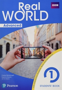 Books Frontpage Real World Advanced 1 Students' Book with MyEnglishLab