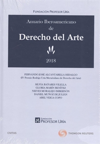 Books Frontpage Anuario Iberoamericano de Derecho del Arte 2018 (Papel + e-book)