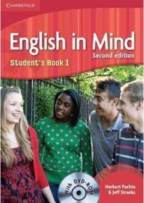 Books Frontpage English in Mind Level 1 Student's Book with DVD-ROM 2nd Edition