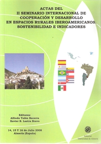 Books Frontpage Actas del II Seminario Internacional de Cooperación y Desarrollo en espacios rurales Iberoamericanos
