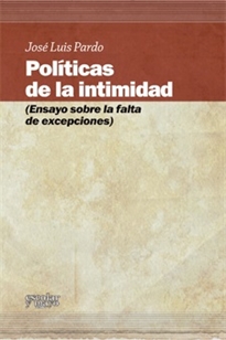Books Frontpage Políticas de la intimidad