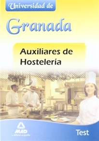 Books Frontpage Auxiliares de Hostelería, Universidad de Granada. Test