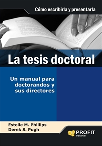 Books Frontpage La tesis doctoral