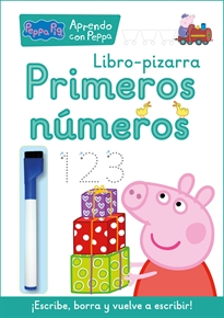 Books Frontpage Peppa Pig. Primeros aprendizajes - Aprendo con Peppa Pig. Primeros números (Libro-pizarra)