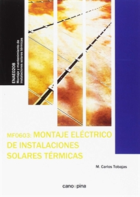 Books Frontpage MF0603 Montaje eléctrico de instalaciones solares térmicas