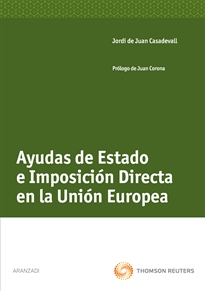 Books Frontpage Ayudas de Estado e imposición directa en la Unión Europea