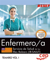 Books Frontpage Enfermero/a. Servicio de Salud de las Illes Balears (IB-SALUT). Temario Vol. I