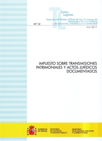 Books Frontpage Impuesto sobre transmisiones patrimoniales y actos jurídicos documentados