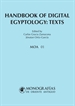 Front pageHandbook of Digital Egyptology: Texts