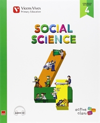 Books Frontpage Social Science 4 Madrid + CD (Active Class)