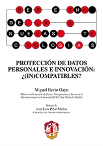 Books Frontpage Protección de datos personales e innovación: ¿(in)compatibles?