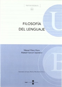 Books Frontpage Filosofía del lenguaje