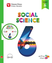 Books Frontpage Social Science 6 Madrid + Cd (active Class)
