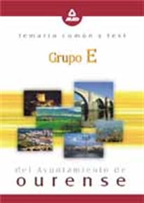 Books Frontpage Grupo e ayuntamiento de ourense. Temario comun y test