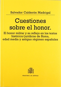Books Frontpage Cuestiones sobre el honor