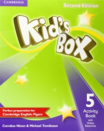 Books Frontpage Kid's Box Level 5 Activity Book with Online Resources 2nd Edition
