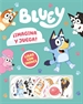 Front pageBluey. Libro juguete - ¡Imagina y juega! Libro con imanes