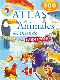 Books Frontpage Atlas de animales del mundo con pegatinas