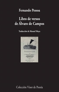 Books Frontpage Libro de versos de Álvaro de Campos
