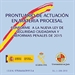 Front pageProntuario de actuación en materia procesal conforme a la nueva ley de seguridad ciudadana y reformas penales de 2015