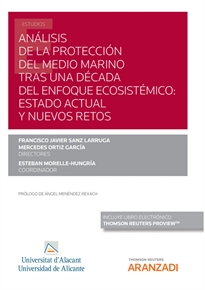 Books Frontpage Análisis de la protección del medio marino tras una década del enfoque ecosistémico: estado actual y nuevos retos (Papel + e-book)