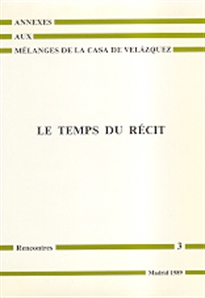 Books Frontpage Le temps du récit