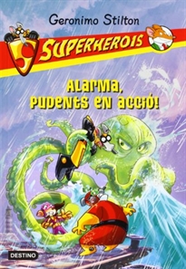 Books Frontpage Alarma, Pudents en acció! Superherois