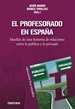 Front pageEl profesorado en España