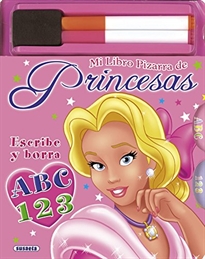 Books Frontpage Mi libro pizarra de princesas. ABC 123