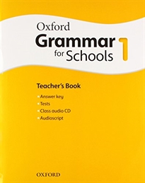 Books Frontpage Oxford Grammar for Schools 1. Teacher's Book & Audio CD Pack