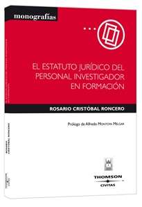 Books Frontpage El estatuto jurídico del personal investigador en formación