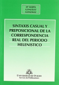 Books Frontpage Sintaxis casual y preposicional de la correspondencia real del período helenístico