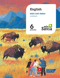 Books Frontpage English for Plurilingual Schools. 6 Primary. Más Savia. Andalucía