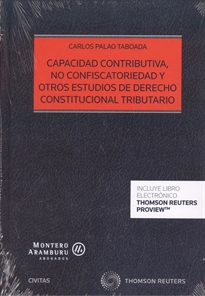 Books Frontpage Capacidad contributiva, no confiscatoriedad y otros estudios de derecho constitucional tributario (Papel + e-book)