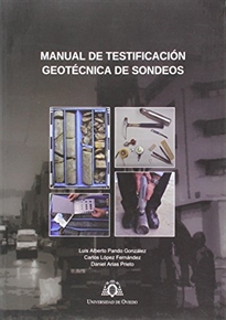 Books Frontpage Manual de testificación geotécnica de sondeos