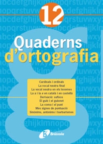 Books Frontpage Quadern d'ortografia 12