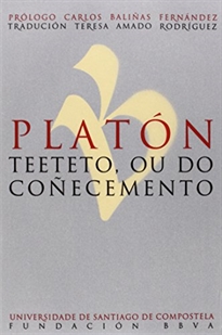 Books Frontpage Teeteto Ou Do Coñecemento (Platon)