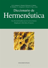 Books Frontpage Diccionario de hermeneútica: una obra interdisciplinar para las ciencias humanas