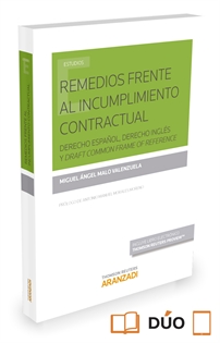 Books Frontpage Remedios frente al incumplimiento contractual (Papel + e-book)