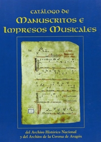 Books Frontpage Catálogo de manuscritos e impresos musicales