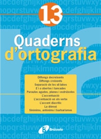 Books Frontpage Quadern d'ortografia 13