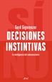 Front pageDecisiones instintivas