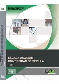Books Frontpage Escala Auxiliar Universidad de Sevilla. Test