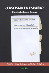 Books Frontpage ¿Fascismo en España?